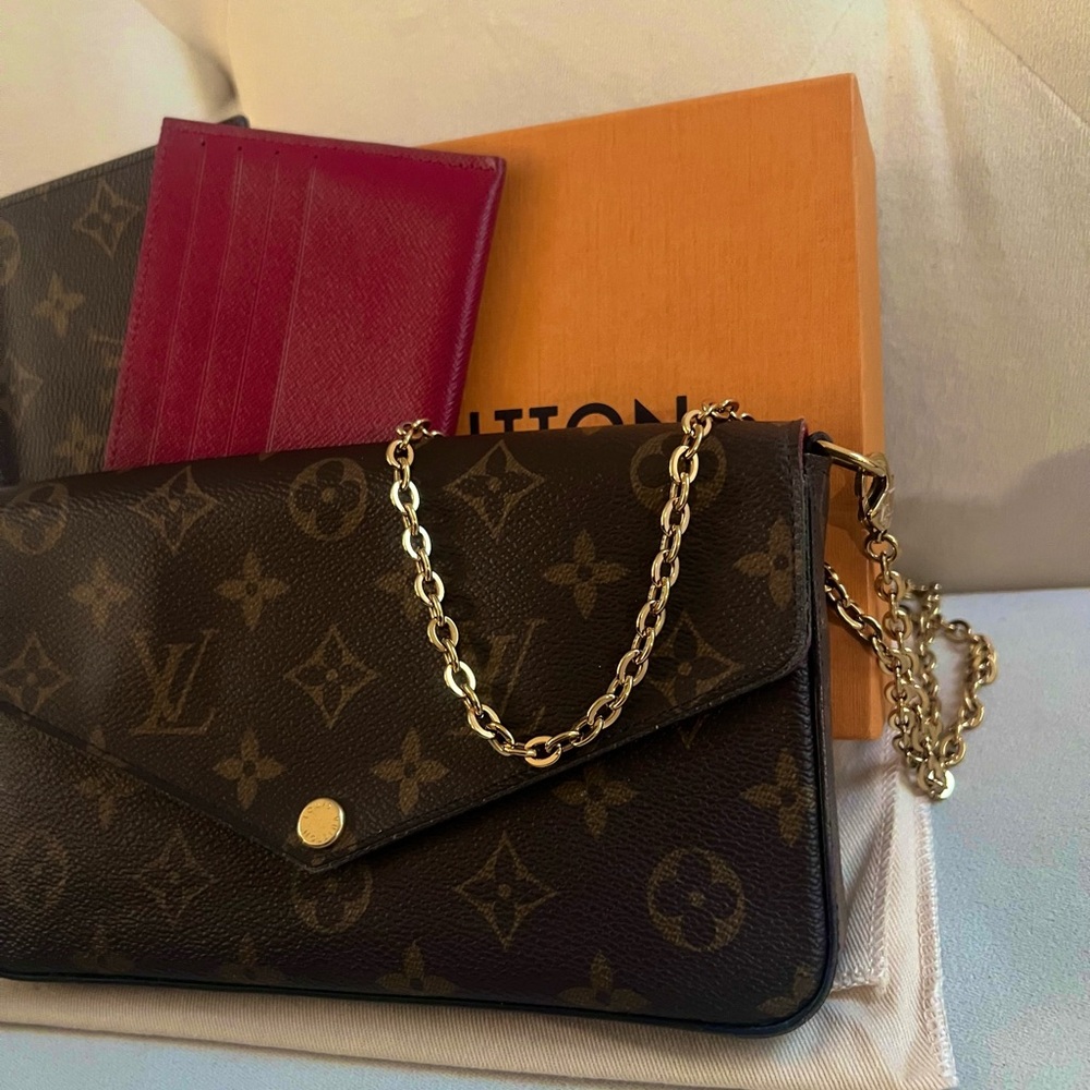 Louis Vuitton Felicie monogramm Crossbody Bag - Picture 2 of 6